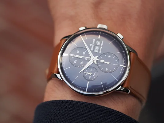 Junghans Meister Chronoscope Sapphire English Date 27/4526.03