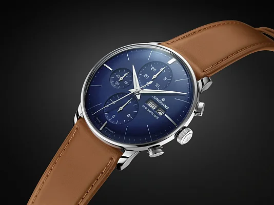 Junghans Meister Chronoscope Sapphire German Date 27/4526.02