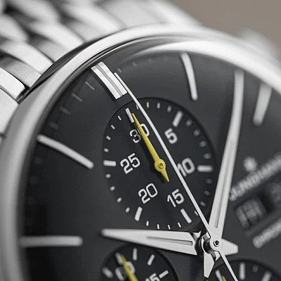Junghans Meister Chronoscope Sapphire English Date 27/4429.47