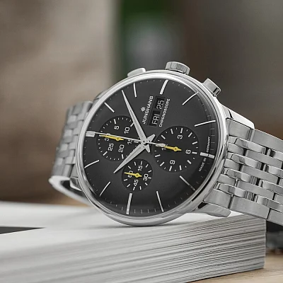 Junghans Meister Chronoscope Sapphire English Date 27/4429.47