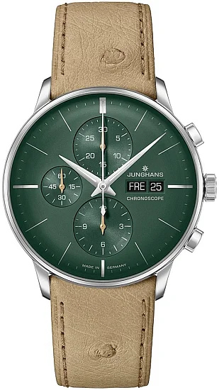 Junghans Meister Chronoscope Sapphire German Date 27/422202