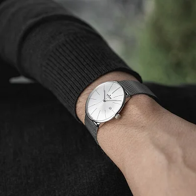 Junghans Meister Fein Automatic Mesh Sapphire 27/4153.44
