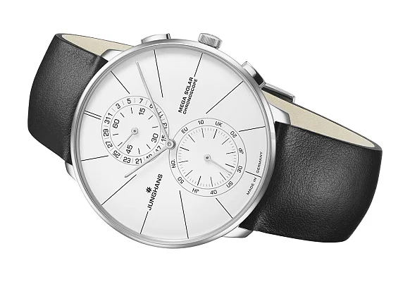Junghans Meister Fein Quartz Chronoscope MEGA Solar Sapphire 59/4200.00