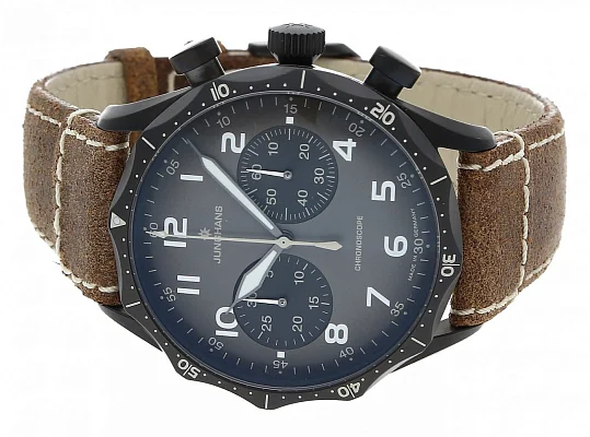 Junghans Meister Pilot Chrono Black PVD 27/3794.00
