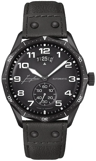 Junghans Meister Pilot Small Second Black PVD 27/449100