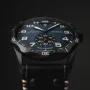  Zdjęcie 6 Junghans Meister Pilot Small Second Navy Blue Black PVD 27/4397.00