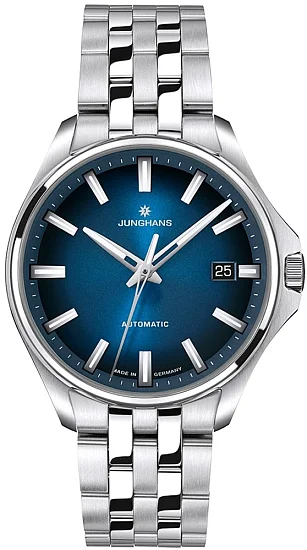 Junghans Meister S Lady Automatic 36mm Blue Dial 27/458244