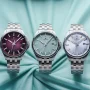  Zdjęcie 3 Junghans Meister S Lady Quartz 35mm Burgundy Dial 47/4532.44