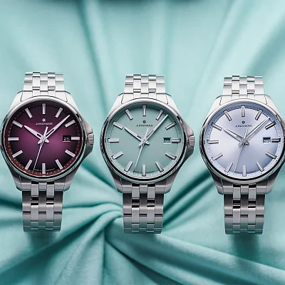 Junghans Meister S Lady Quartz 35mm Ice Blue Dial 47/4531.44