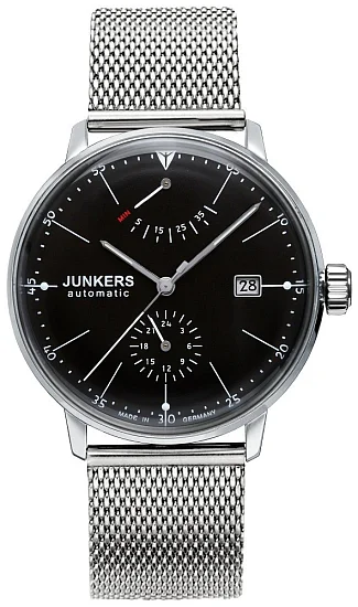 Junkers Bauhaus Automatic GMT Power Reserve Mesh JU-6060M-2