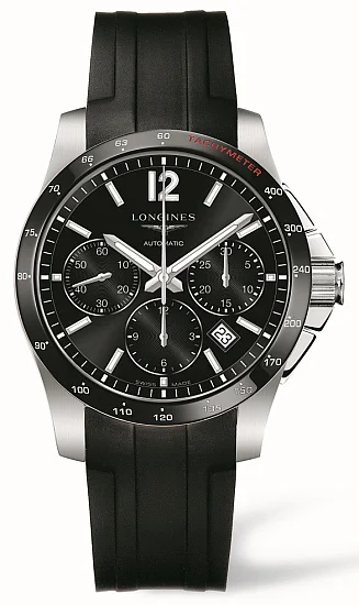 Longines Conquest Column-Wheel Chronograph Ceramic L27444562