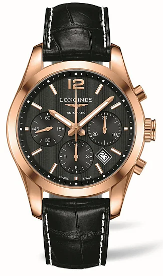 Longines Conquest Classic Column-Wheel Chronograph Strap XL L27868565