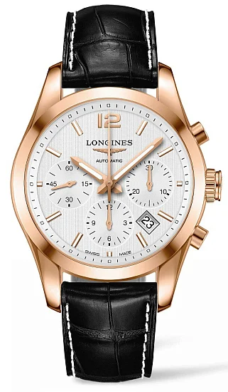 Longines Conquest Classic Column-Wheel Chronograph Strap XL L27868765