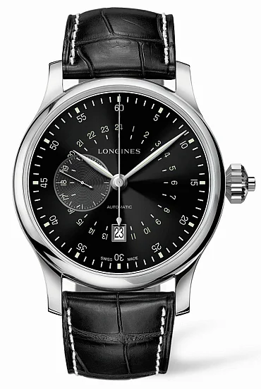 Longines Twenty-Four Hours Single Push-Piece Chronograph Strap XL L27974532