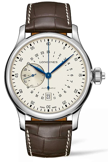 Longines Twenty-Four Hours Single Push-Piece Chronograph Strap XL L27974732