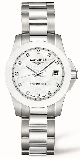 Longines Conquest Lady Ceramic L32574876