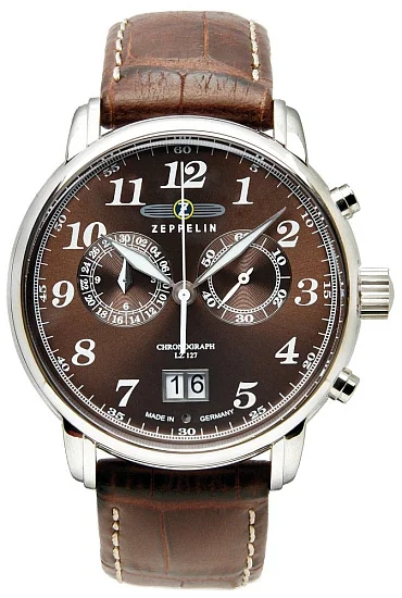 Zeppelin LZ127 Count Zeppelin Quartz Chrono Big Date ZE-7684-3