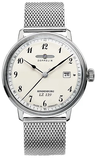 Zeppelin LZ129 Hindenburg Quartz Mesh ZE-7046M-4