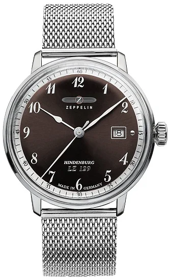 Zeppelin LZ129 Hindenburg Quartz Mesh ZE-7046M-5