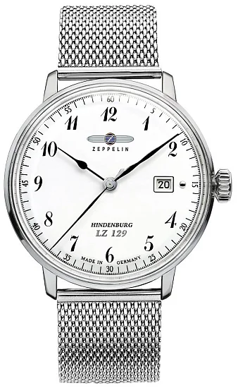 Zeppelin LZ129 Hindenburg Quartz Mesh ZE-7046M-1