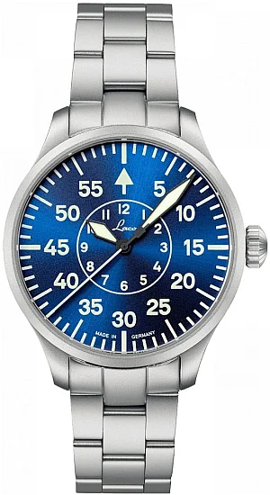 Laco Aachen 39 Pilot Watch Automatic Blaue Stunde LA-862103MB