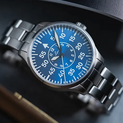 Laco Aachen 42 Pilot Watch Automatic Blaue Stunde LA-862101.2.MB