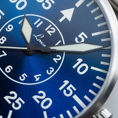 Laco Aachen 42 Pilot Watch Automatic Blaue Stunde LA-862101.2