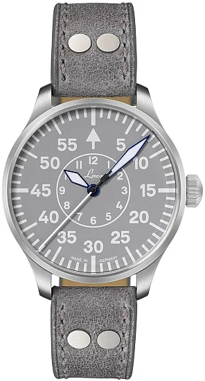 Laco Aachen Grau 39 Pilot Watch Automatic LA-862162