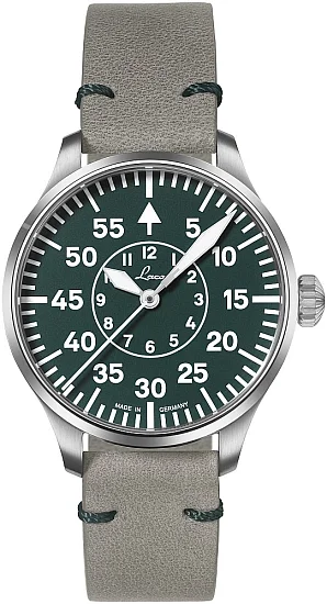 Laco Aachen Polar 39 Pilot Watch Automatic Limited Edition Grun LA-862190