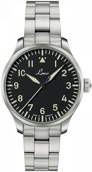 Laco Augsburg 39 Pilot Watch Automatic Bracelet LA-862140