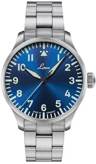 Laco Augsburg 42 Pilot Watch Automatic Blaue Stunde LA-8621002MB