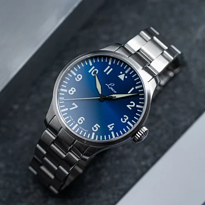 Laco Augsburg 42 Pilot Watch Automatic Blaue Stunde LA-862100.2.MB