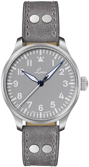 Laco Augsburg Grau 39 Pilot Watch Automatic LA-862161