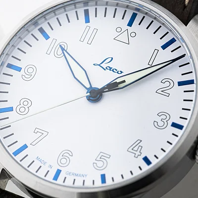 Laco Augsburg Polar 39 Pilot Watch Automatic Limited Edition LA-862183