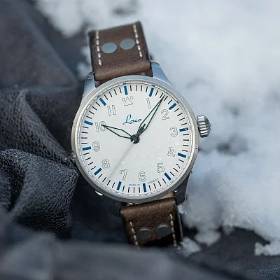 Laco Augsburg Polar 39 Pilot Watch Automatic Limited Edition LA-862183