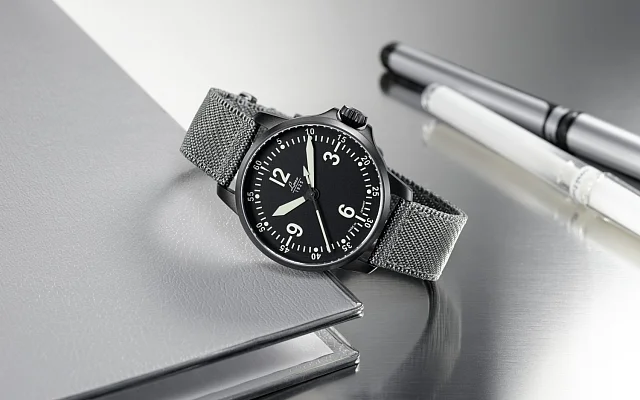 Laco Bell X-1 42 Pilot Watch Special Automatic LA-861907