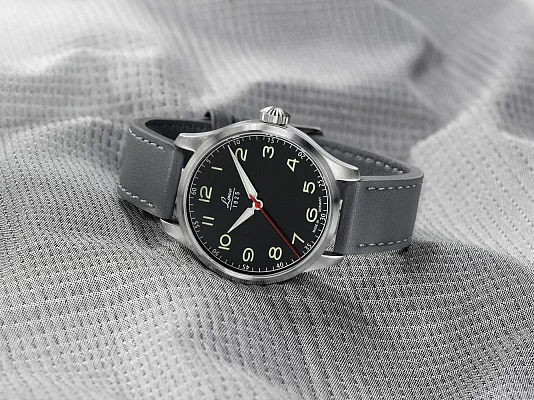 Laco Black 42 Pilot Watch Special Automatic LA-861610.2