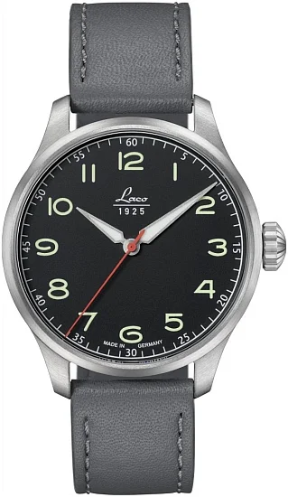 Laco Black 42 Pilot Watch Special Automatic LA-8616102