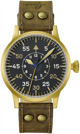 Laco Dortmund 45 Pilot Watch Original Mechanical Bronze LA-862088