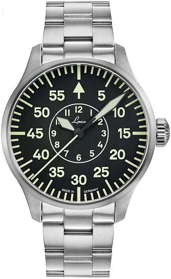 Laco Faro 42 Pilot Watch Automatic Bracelet LA-8618912