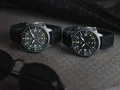  Zdjęcie 9 Laco Frankfurt Schwarz 43 Pilot Watch Special Automatic GMT Set LA-862120.2