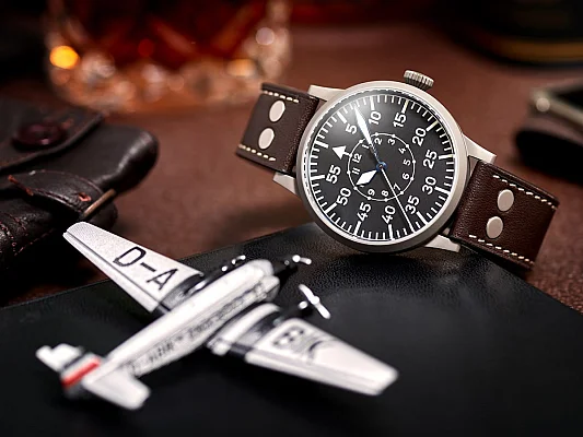 Laco Friedrichshafen 45 Pilot Watch Original Automatic LA-861753