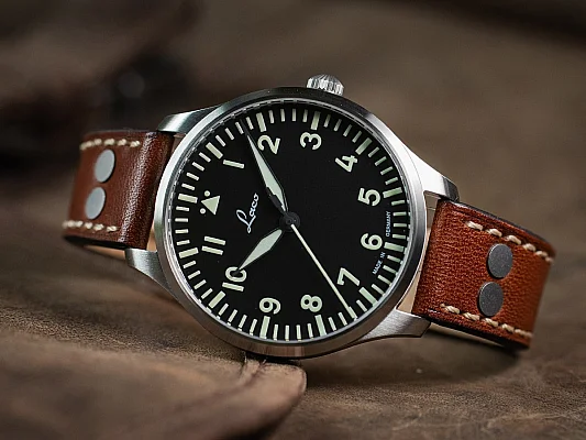 Laco Genf 40 Pilot Watch Quartz LA-861807.2