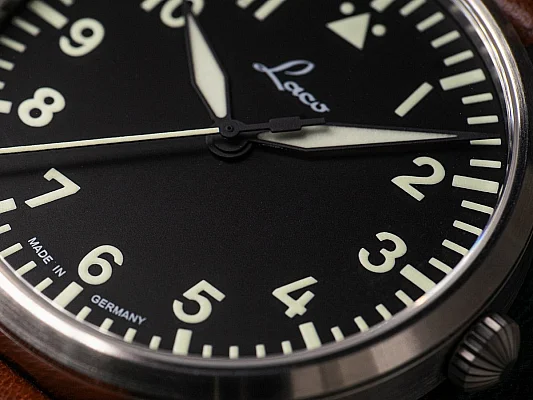 Laco Genf 40 Pilot Watch Quartz LA-861807.2