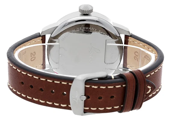 Laco Genf 42 Pilot Watch Quartz Day-Date LA-861807