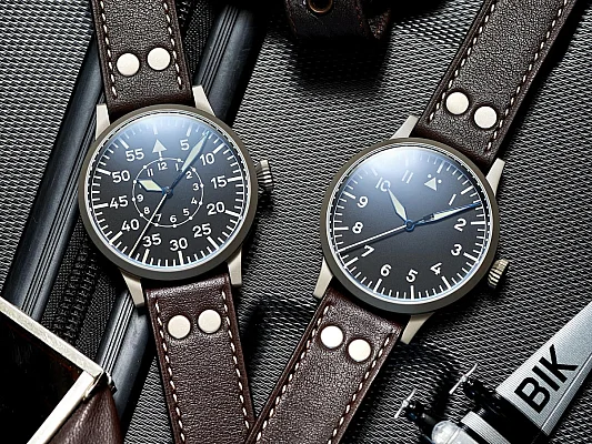 Laco Heidelberg 39 Pilot Watch Original Automatic LA-862094