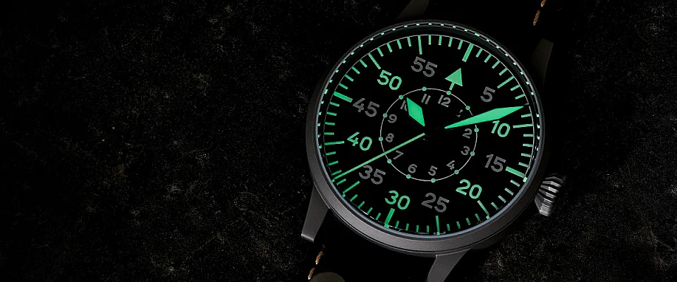 Laco Kempten 39 Pilot Watch Original Mechanical LA-862093