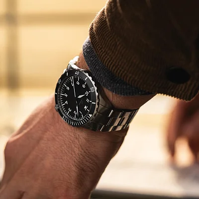 Laco Koln 41 Pilot Watch Special Automatic Bracelet LA-862191.MB