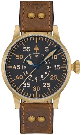 Laco Leipzig Bronze 42 Pilot Watch Original Mechanical LA-862152