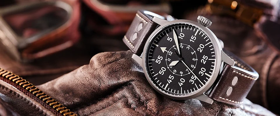 Laco Paderborn 42 Pilot Watch Original Automatic LA-861749